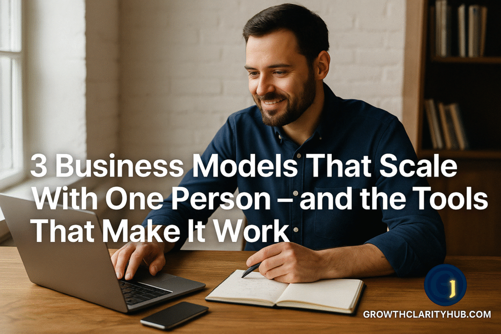 business models that scale with one person