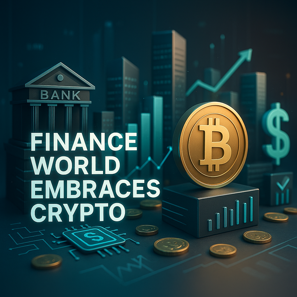 finance world embraces crypto